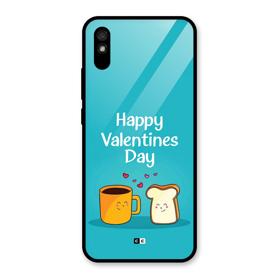 Valentine Proposal Glass Back Case for Redmi 9i