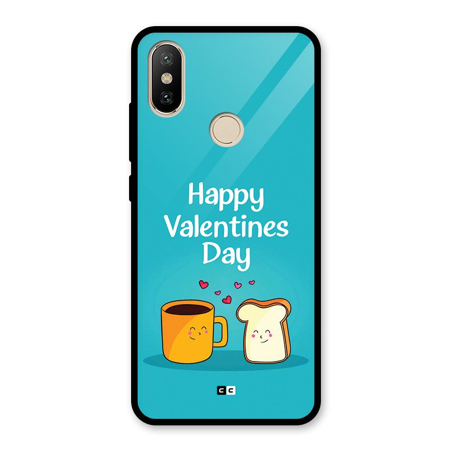 Valentine Proposal Glass Back Case for Redmi A2