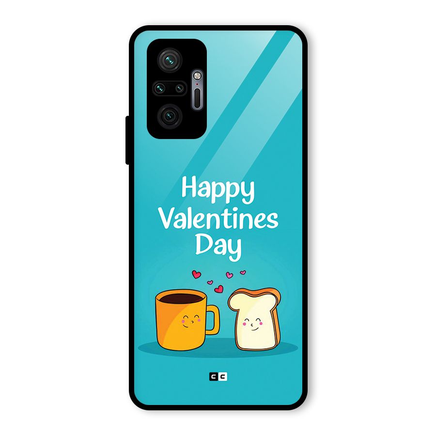 Valentine Proposal Glass Back Case for Redmi Note 10 Pro