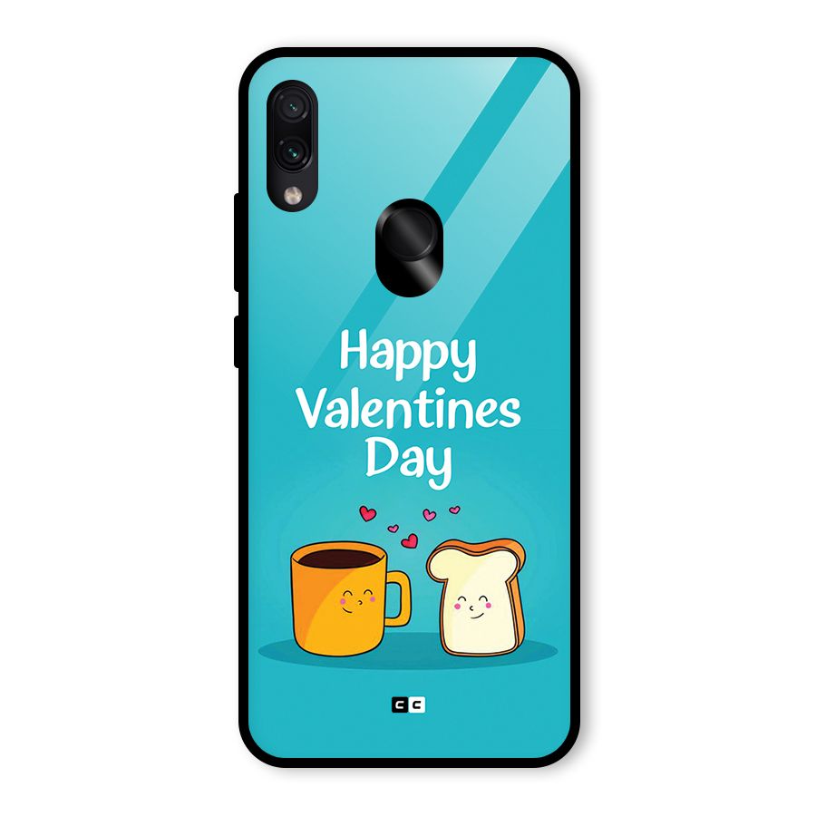 Valentine Proposal Glass Back Case for Redmi Note 7 Pro