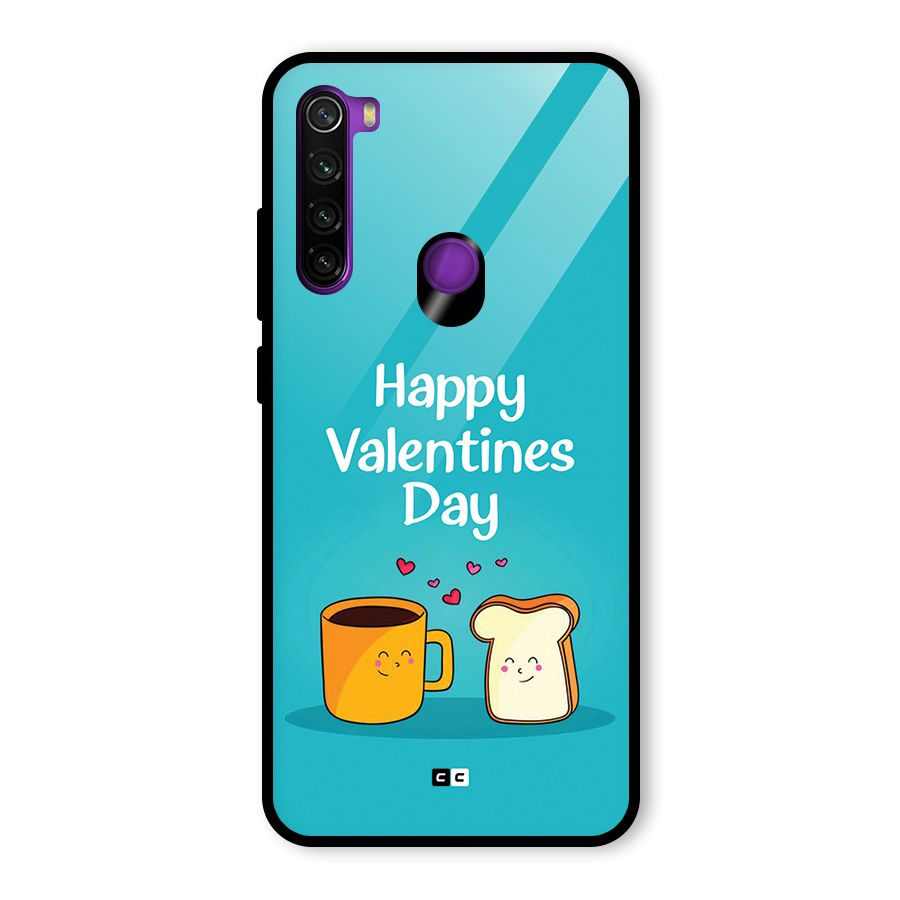 Valentine Proposal Glass Back Case for Redmi Note 8