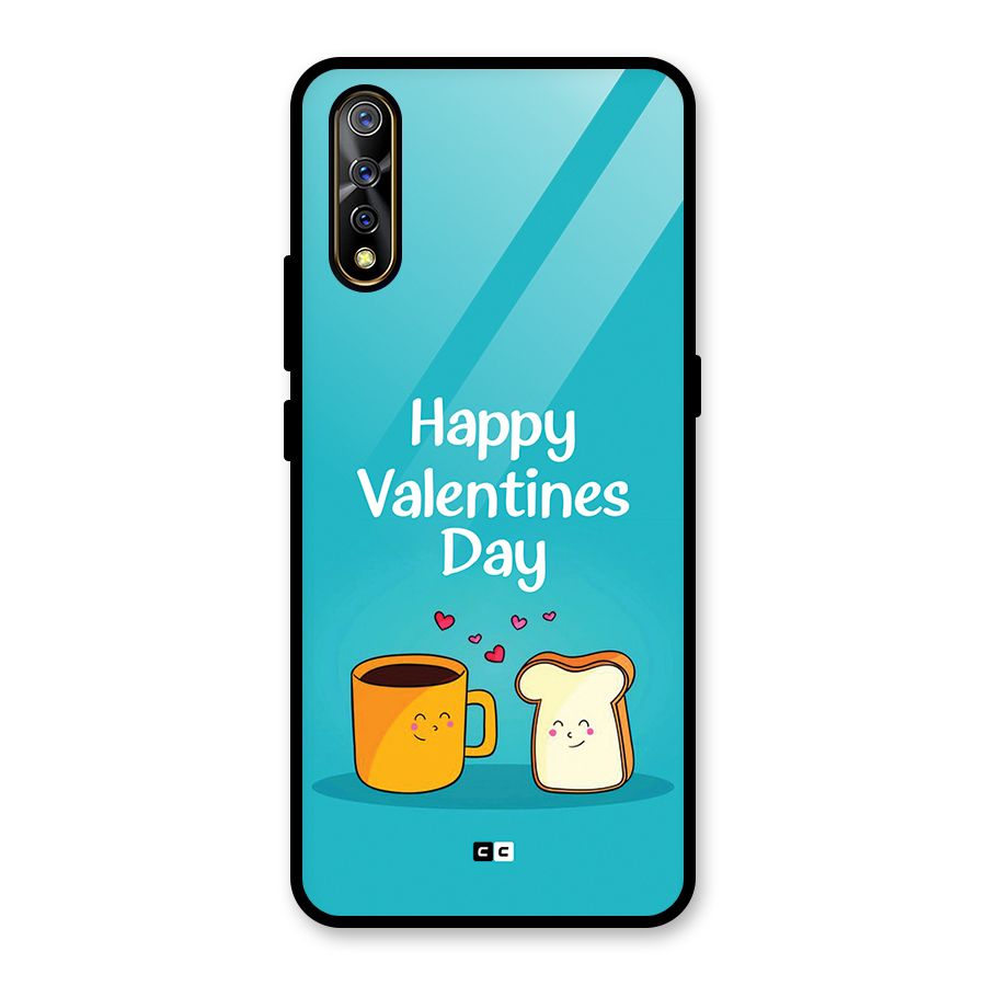 Valentine Proposal Glass Back Case for Vivo S1