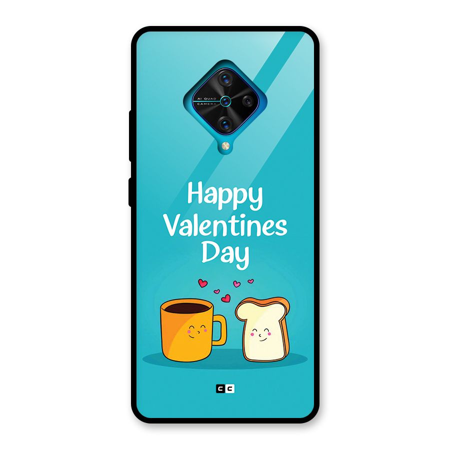 Valentine Proposal Glass Back Case for Vivo S1 Pro