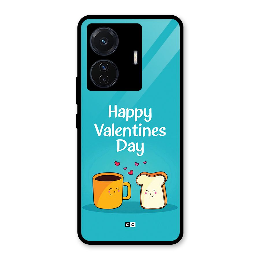 Valentine Proposal Glass Back Case for Vivo T1 Pro