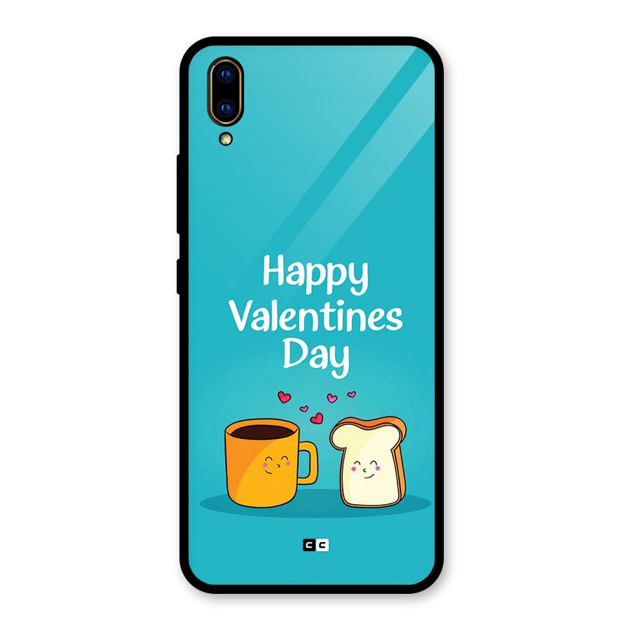Valentine Proposal Glass Back Case for Vivo V11 Pro