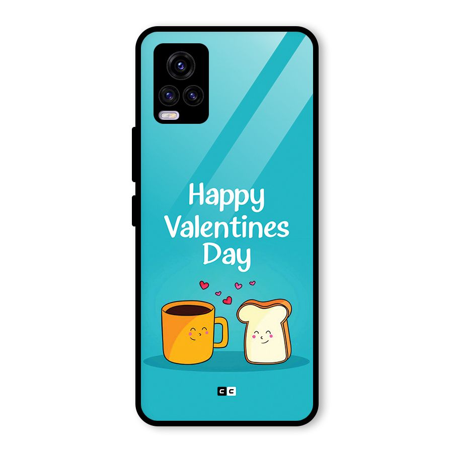Valentine Proposal Glass Back Case for Vivo V20 2021