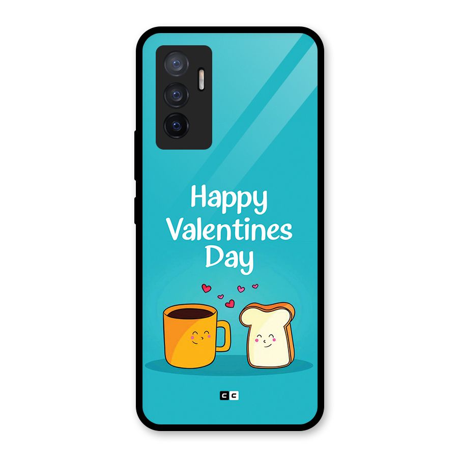 Valentine Proposal Glass Back Case for Vivo V23e