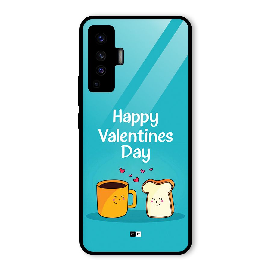 Valentine Proposal Glass Back Case for Vivo X50