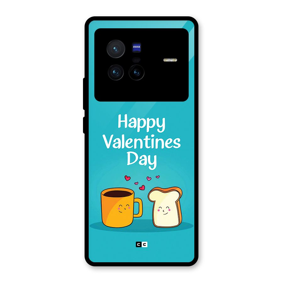 Valentine Proposal Glass Back Case for Vivo X80