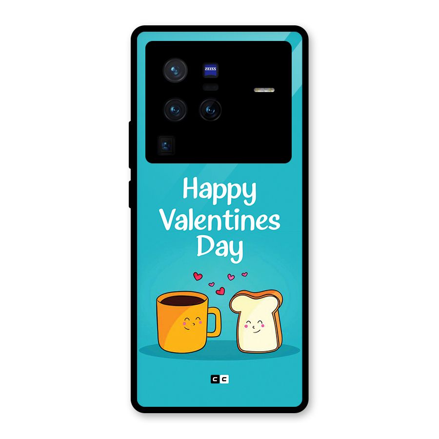 Valentine Proposal Glass Back Case for Vivo X80 Pro