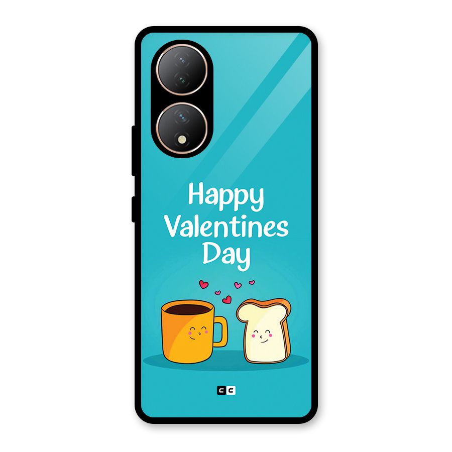 Valentine Proposal Glass Back Case for Vivo Y100