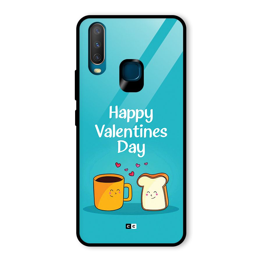 Valentine Proposal Glass Back Case for Vivo Y17