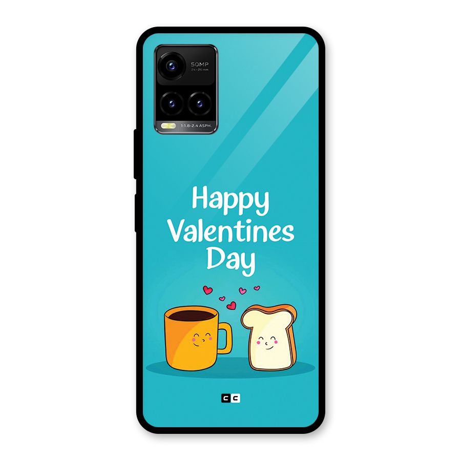Valentine Proposal Glass Back Case for Vivo Y21T