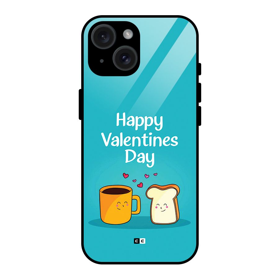 Valentine Proposal Glass Back Case for iPhone 15