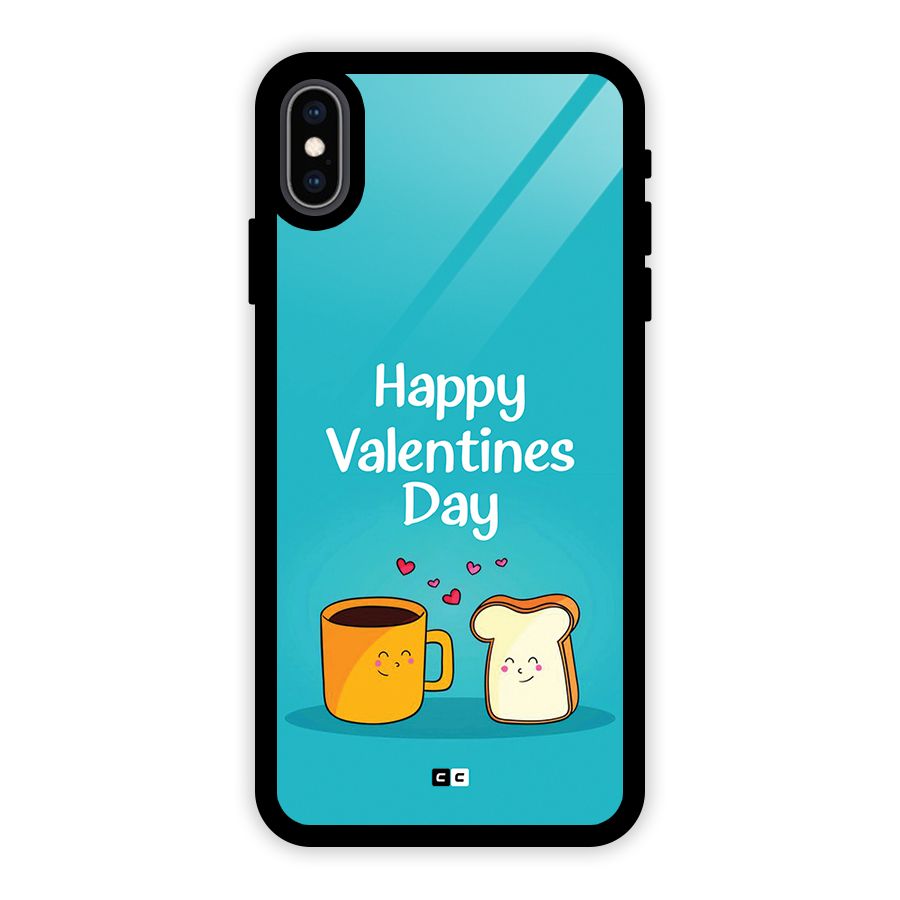 Valentine Proposal Glass Back Case for iPhone XS Max