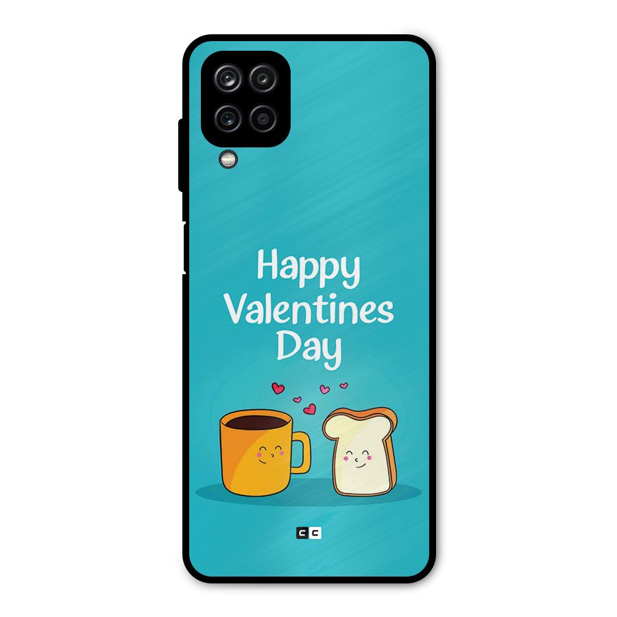 Valentine Proposal Metal Back Case for Galaxy A12