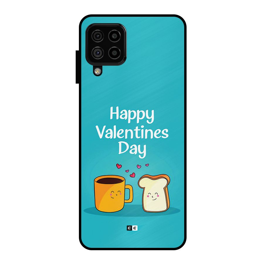 Valentine Proposal Metal Back Case for Galaxy A22 4G