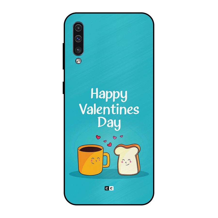 Valentine Proposal Metal Back Case for Galaxy A50