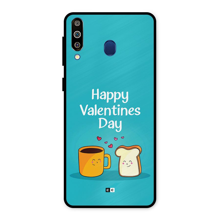 Valentine Proposal Metal Back Case for Galaxy M30