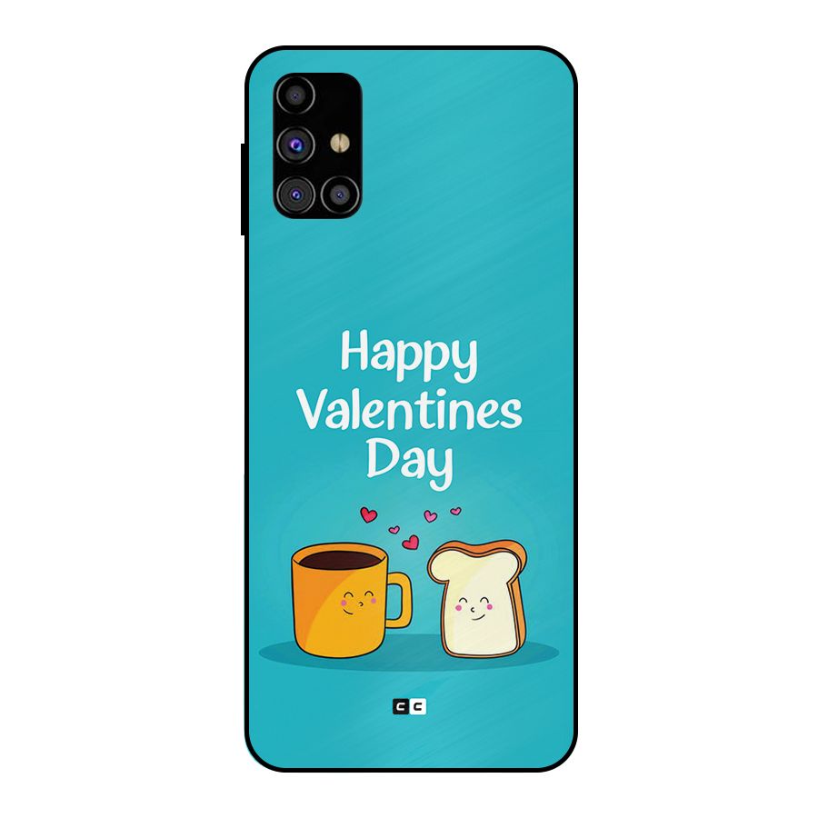 Valentine Proposal Metal Back Case for Galaxy M31s