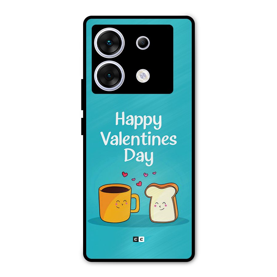Valentine Proposal Metal Back Case for Infinix Zero 30 5G