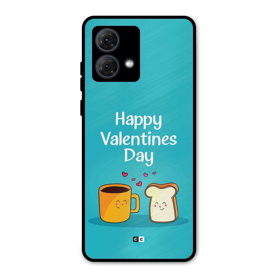Valentine Proposal Metal Back Case for Moto G84
