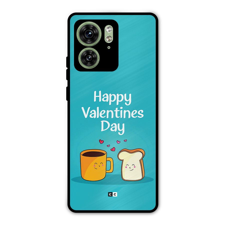 Valentine Proposal Metal Back Case for Motorola Edge 40 5G