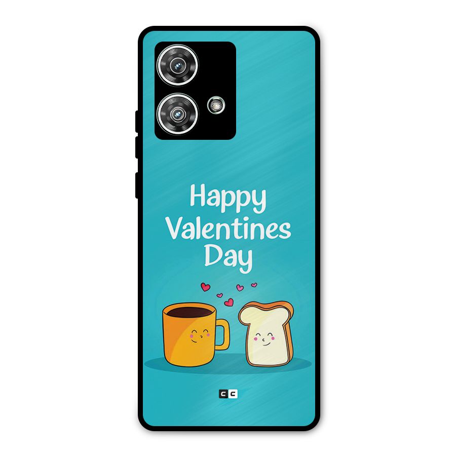 Valentine Proposal Metal Back Case for Motorola Edge 40 Neo