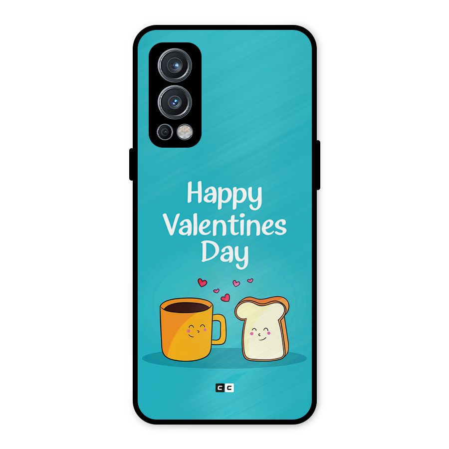Valentine Proposal Metal Back Case for OnePlus Nord 2 5G