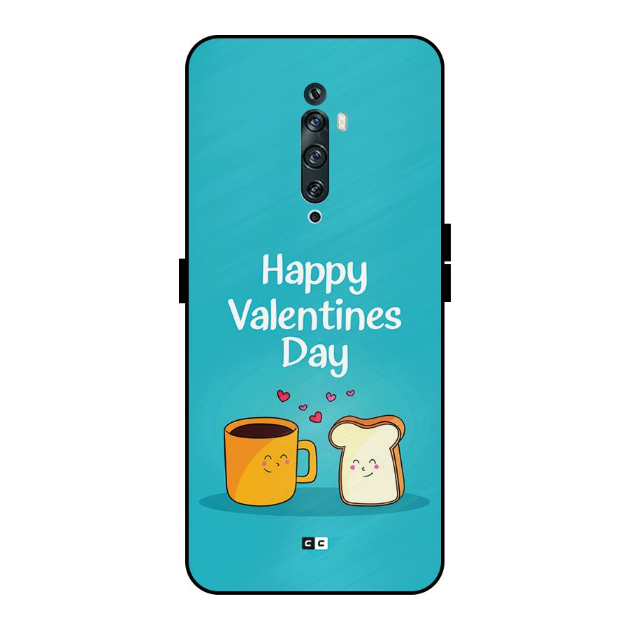 Valentine Proposal Metal Back Case for Oppo Reno2 Z