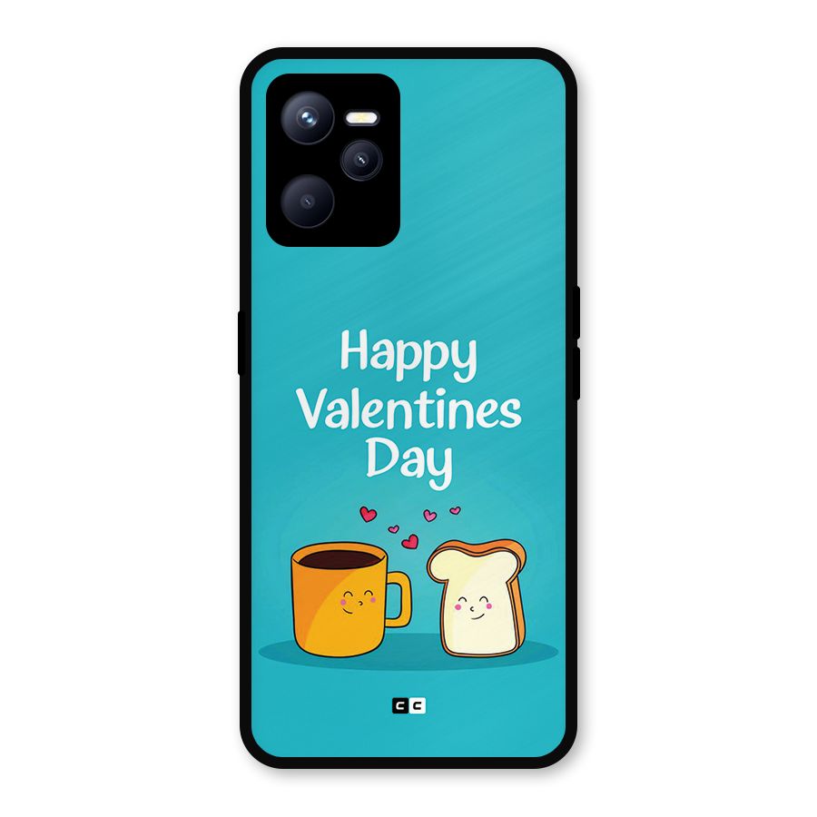 Valentine Proposal Metal Back Case for Realme C35
