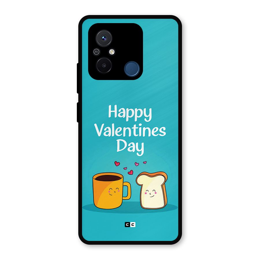 Valentine Proposal Metal Back Case for Redmi 12C