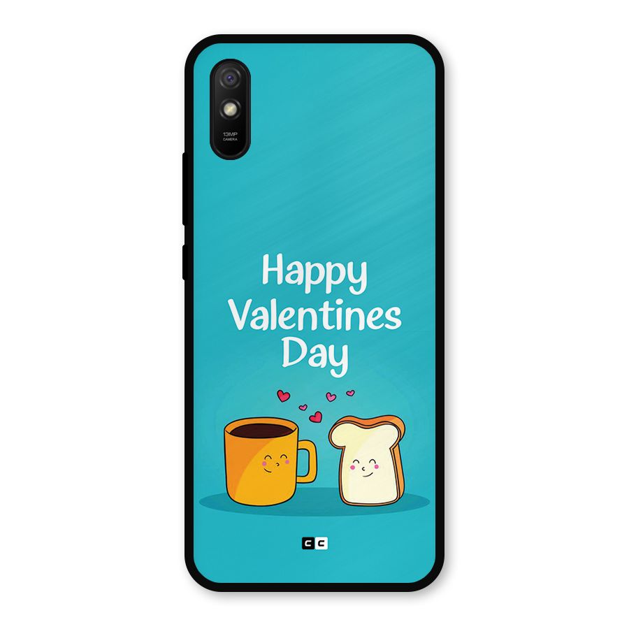 Valentine Proposal Metal Back Case for Redmi 9i
