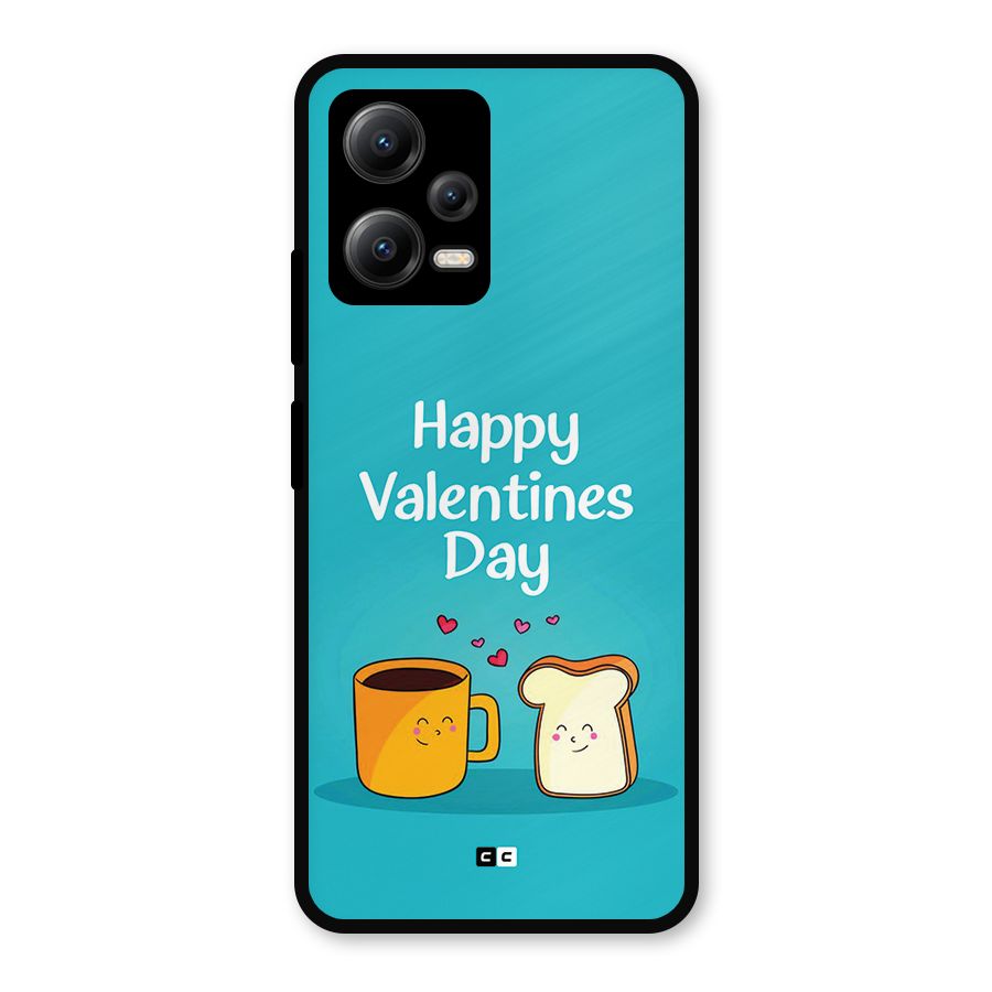 Valentine Proposal Metal Back Case for Redmi Note 12 5G