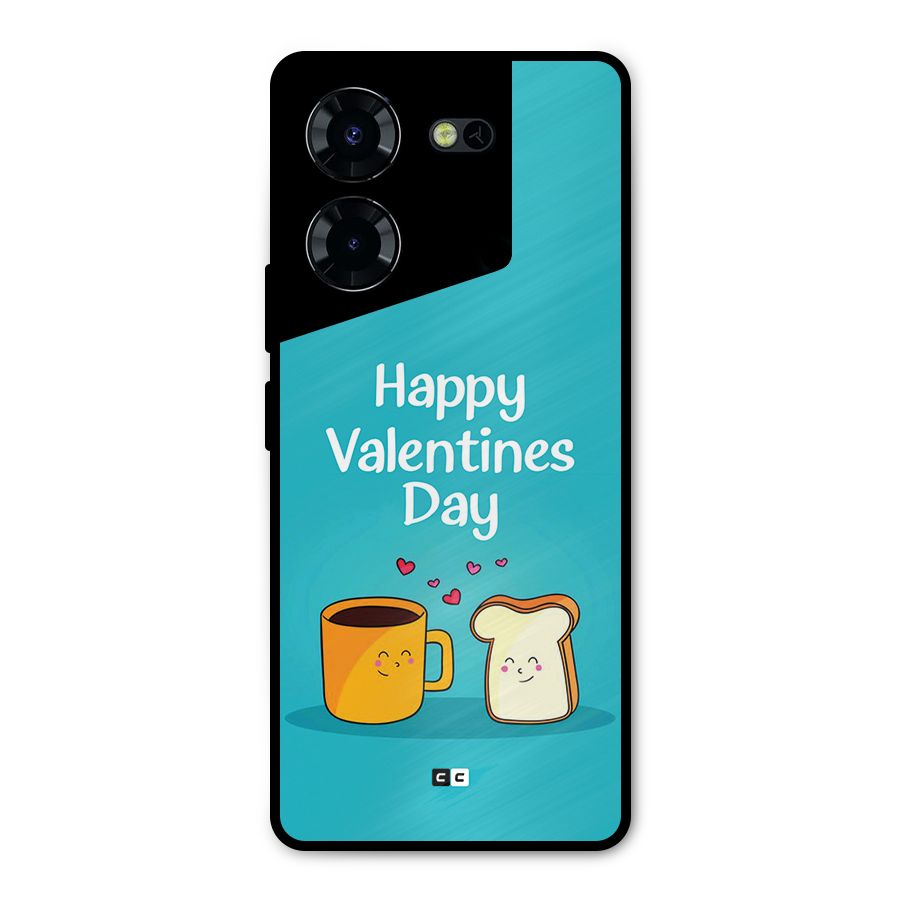 Valentine Proposal Metal Back Case for Tecno Pova 5 Pro 5G