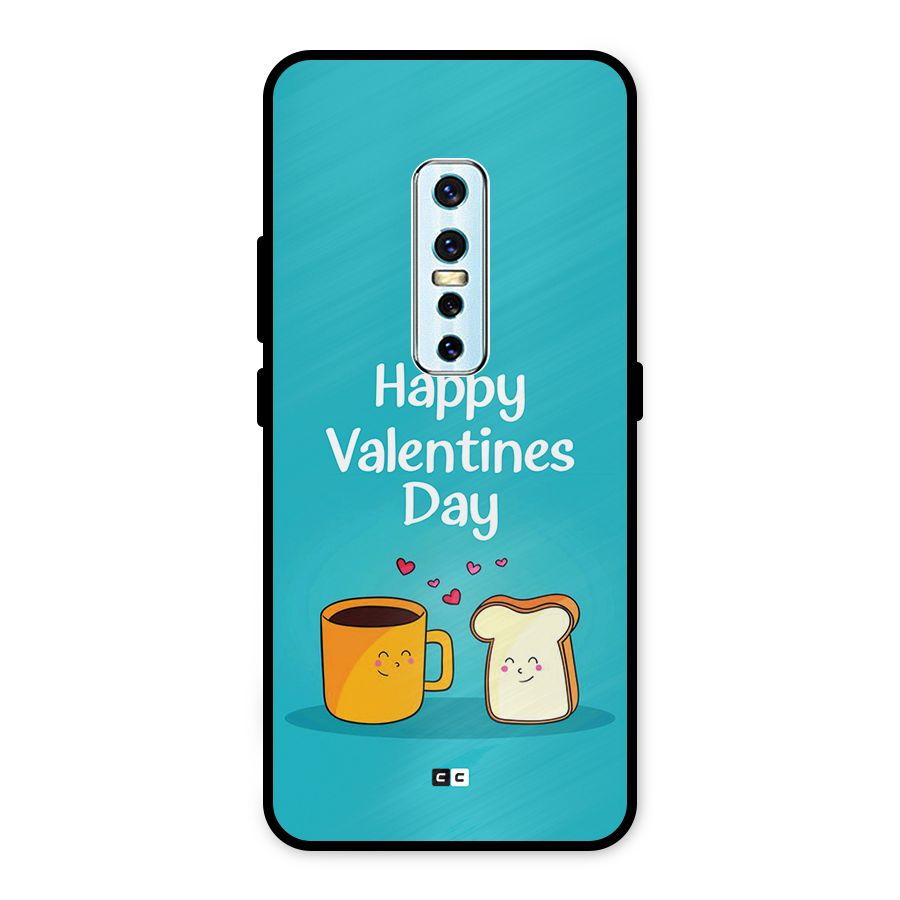 Valentine Proposal Metal Back Case for Vivo V17 Pro