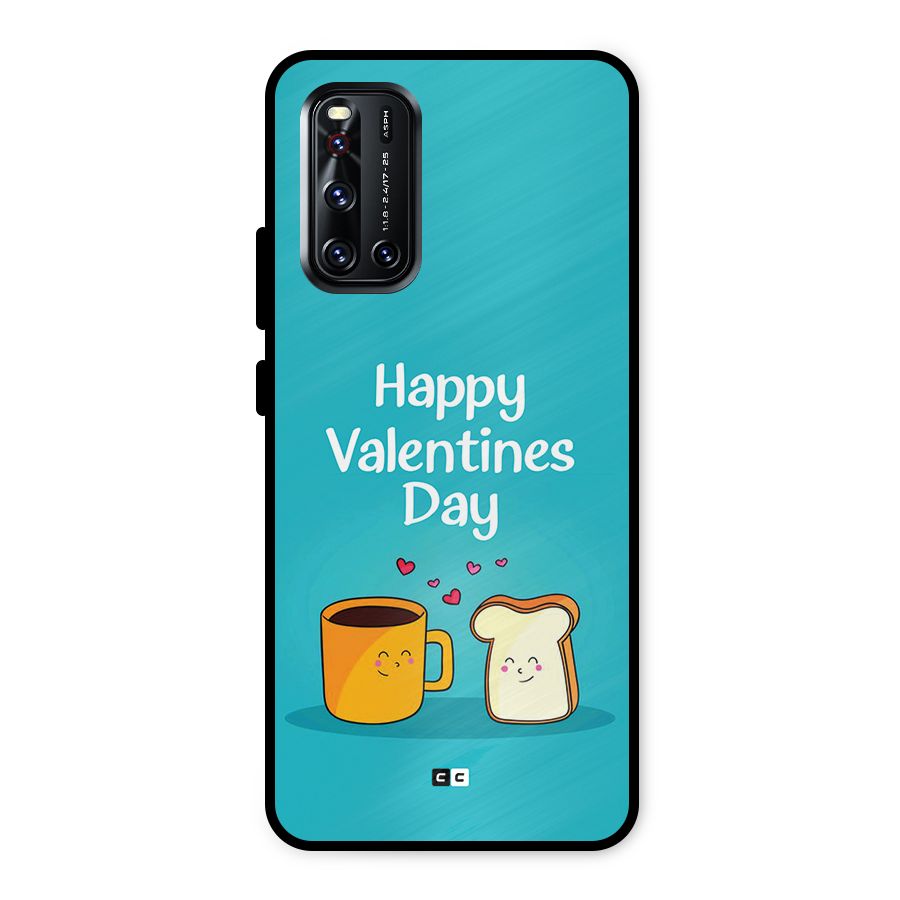 Valentine Proposal Metal Back Case for Vivo V19