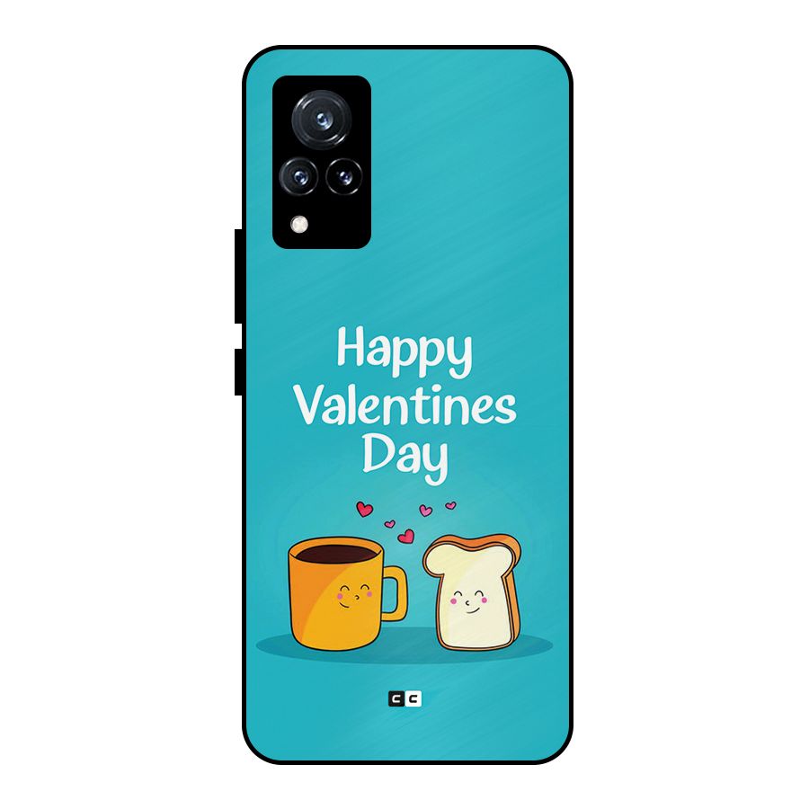 Valentine Proposal Metal Back Case for Vivo V21 5G