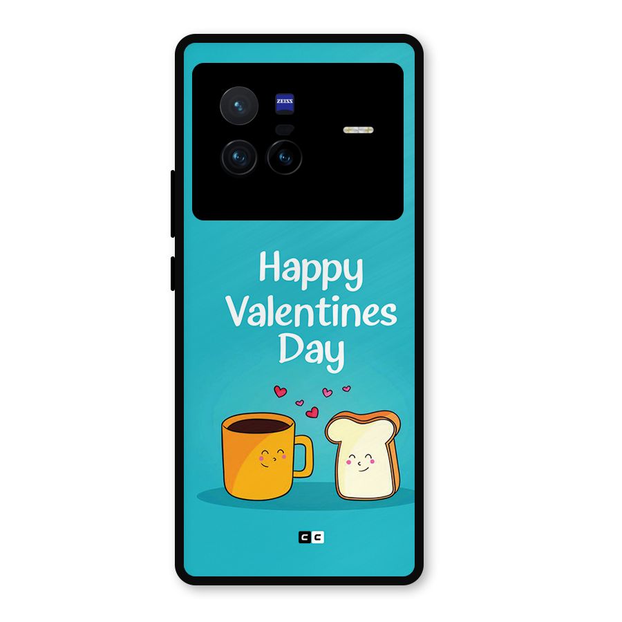 Valentine Proposal Metal Back Case for Vivo X80