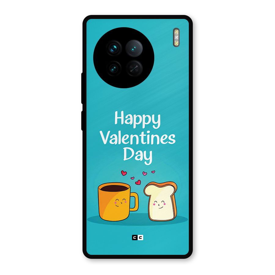 Valentine Proposal Metal Back Case for Vivo X90