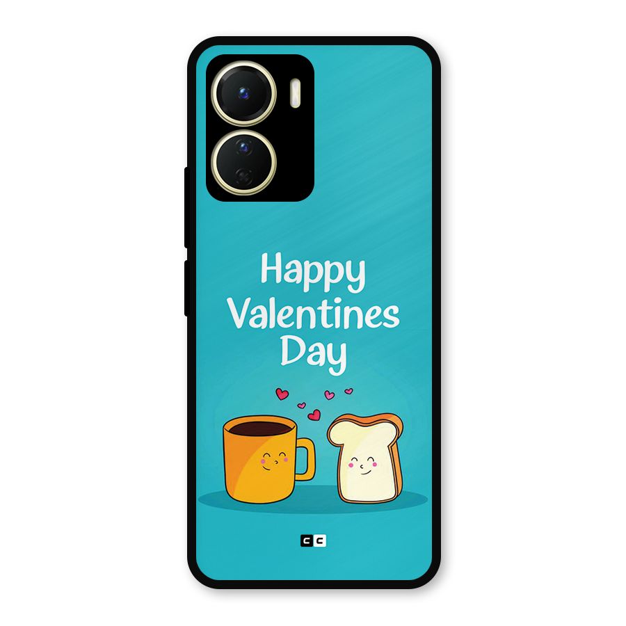 Valentine Proposal Metal Back Case for Vivo Y16