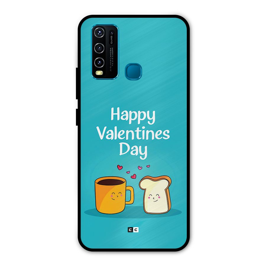 Valentine Proposal Metal Back Case for Vivo Y30