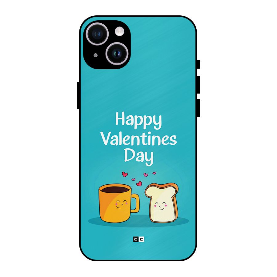Valentine Proposal Metal Back Case for iPhone 14 Plus