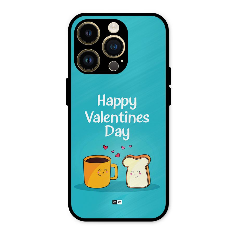 Valentine Proposal Metal Back Case for iPhone 14 Pro