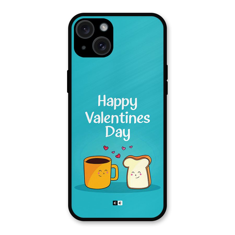 Valentine Proposal Metal Back Case for iPhone 15 Plus