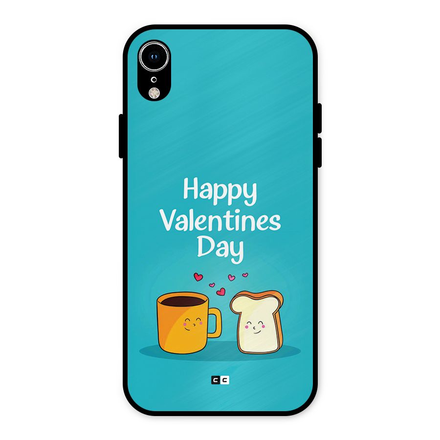 Valentine Proposal Metal Back Case for iPhone XR