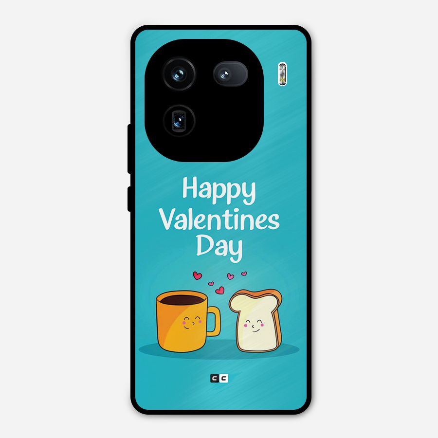Valentine Proposal Metal Back Case for iQOO 12