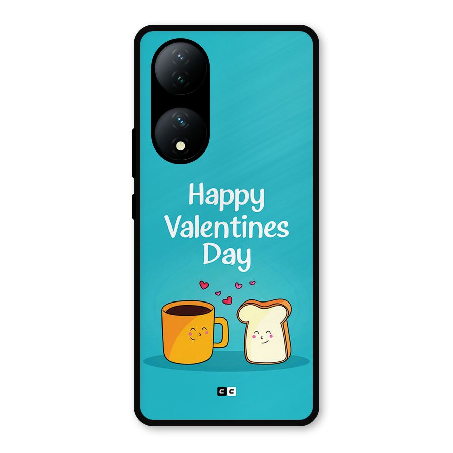 Valentine Proposal Metal Back Case for iQOO Z7s