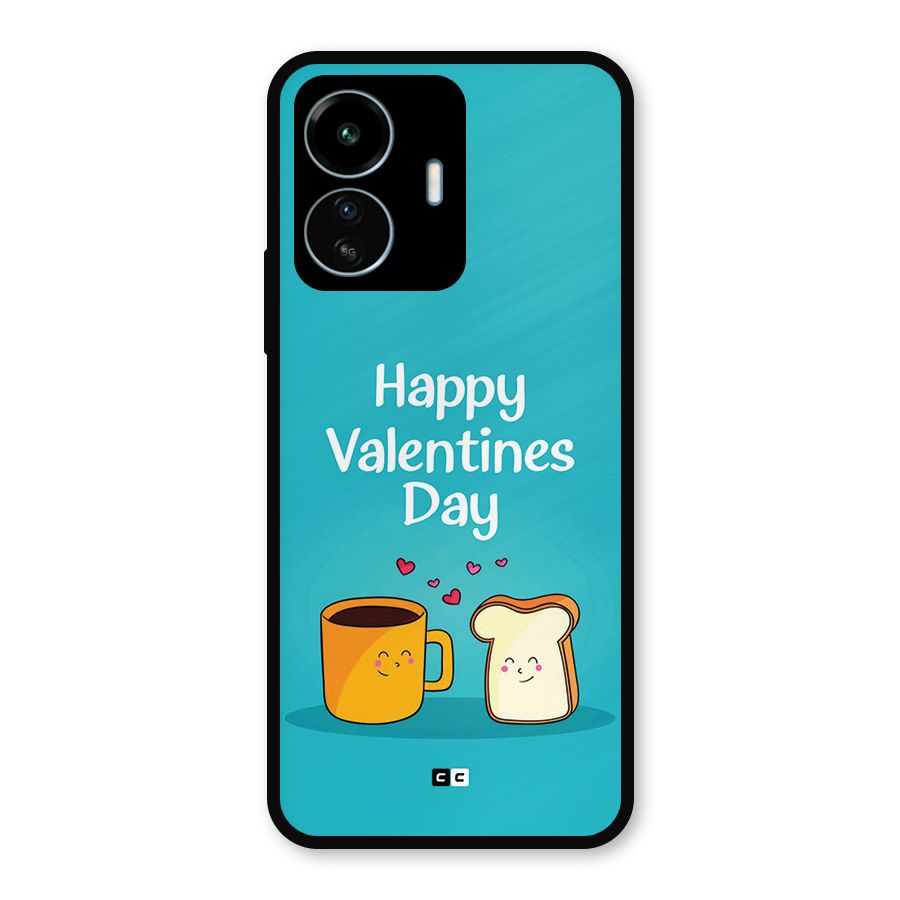 Valentine Proposal Metal Back Case for vivo iQOO Z6 Lite 5G