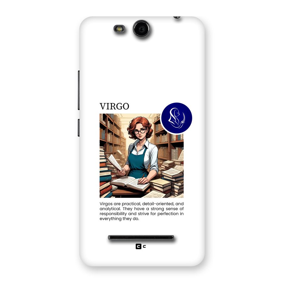 Valuable Virgo Back Case for Canvas Juice 3 Q392